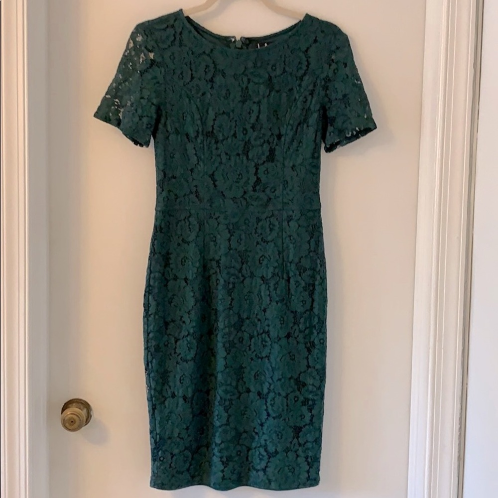 Green Lace Dress